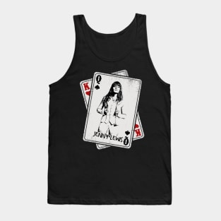 Retro Jenny Lewis Card Style Tank Top